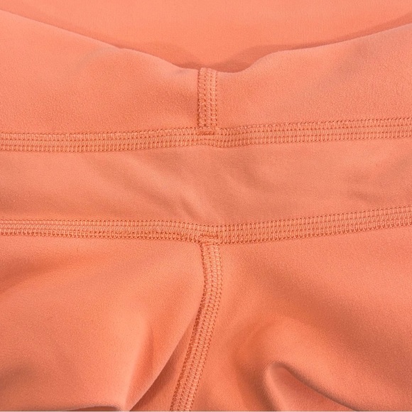 Lululemon Align Shorts 6" Size 14 In Sunny Coral - Picture 4 of 5